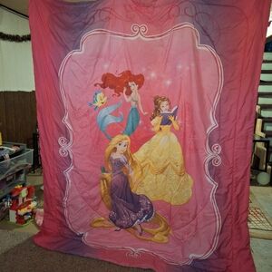 Disney Princess Pink Blanket